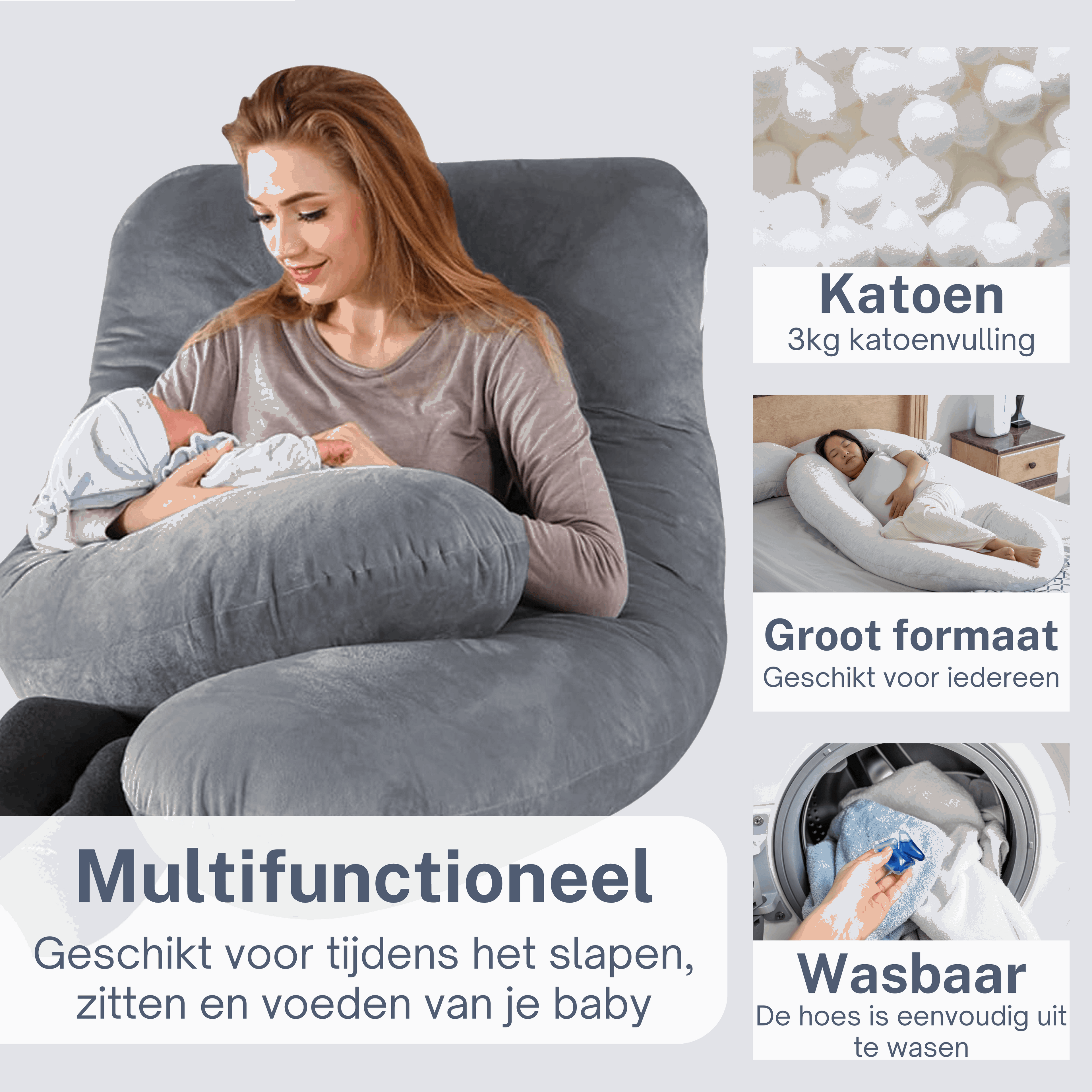 Relax kussen 140x80cm