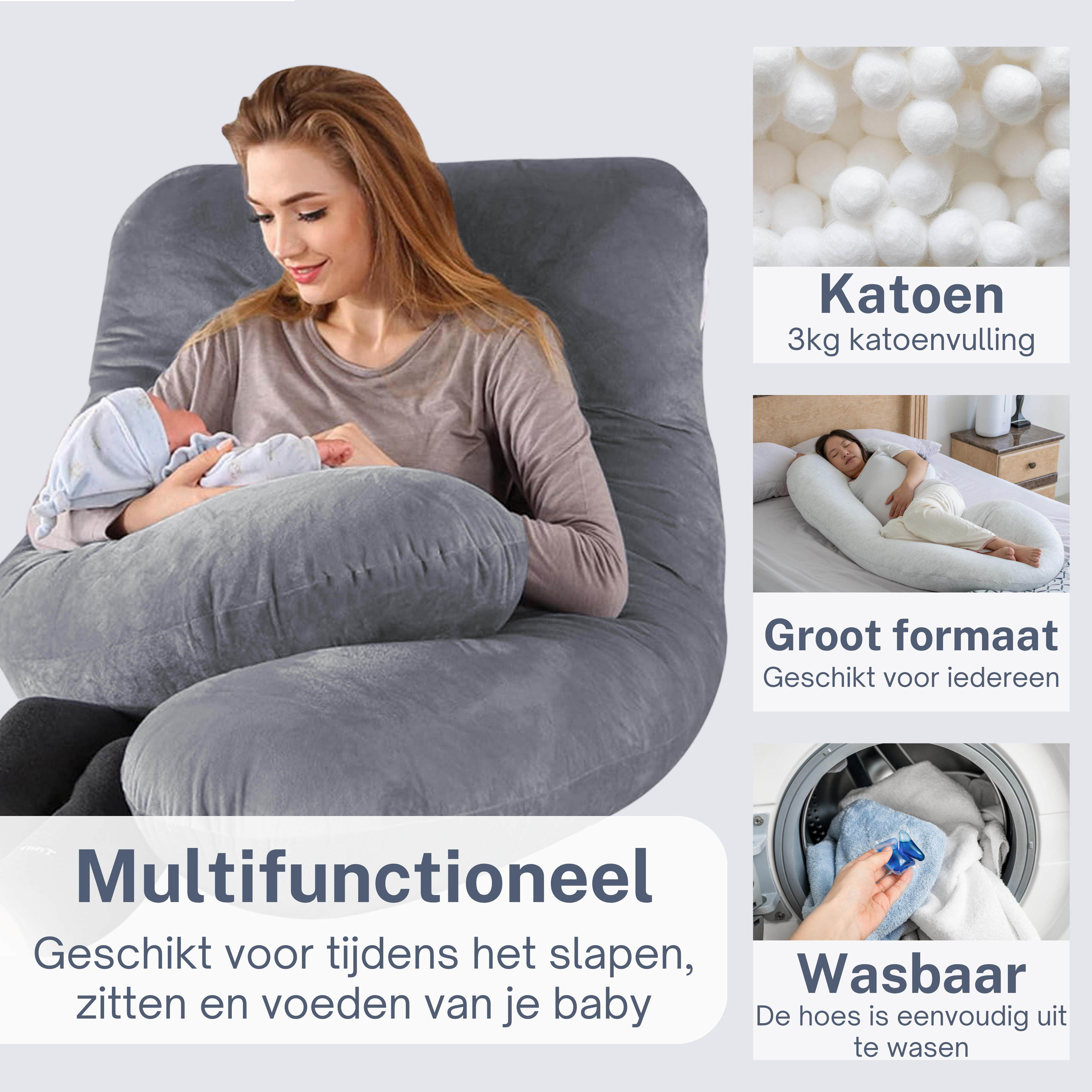 Relax kussen 140x80cm