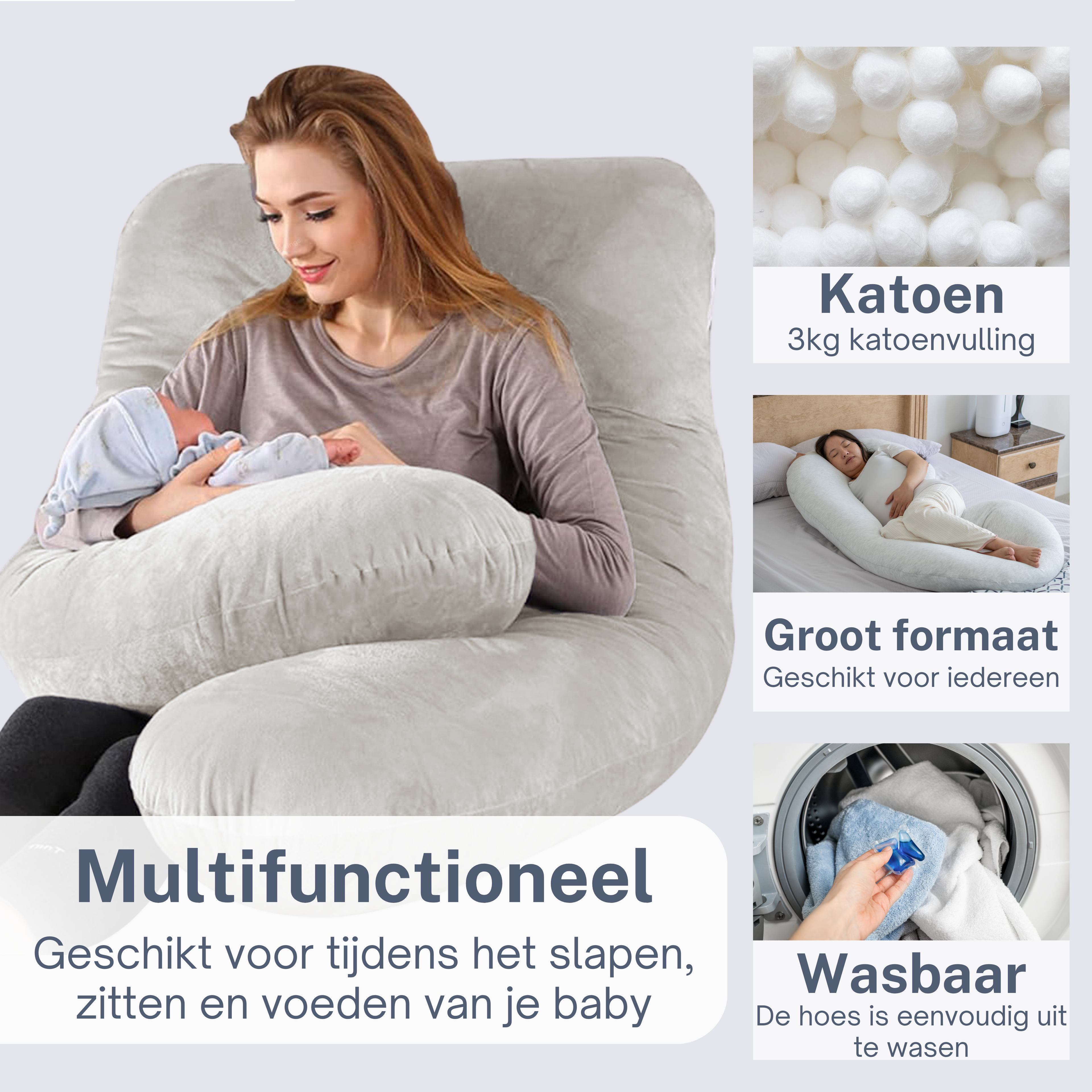 Relax kussen 140x80cm