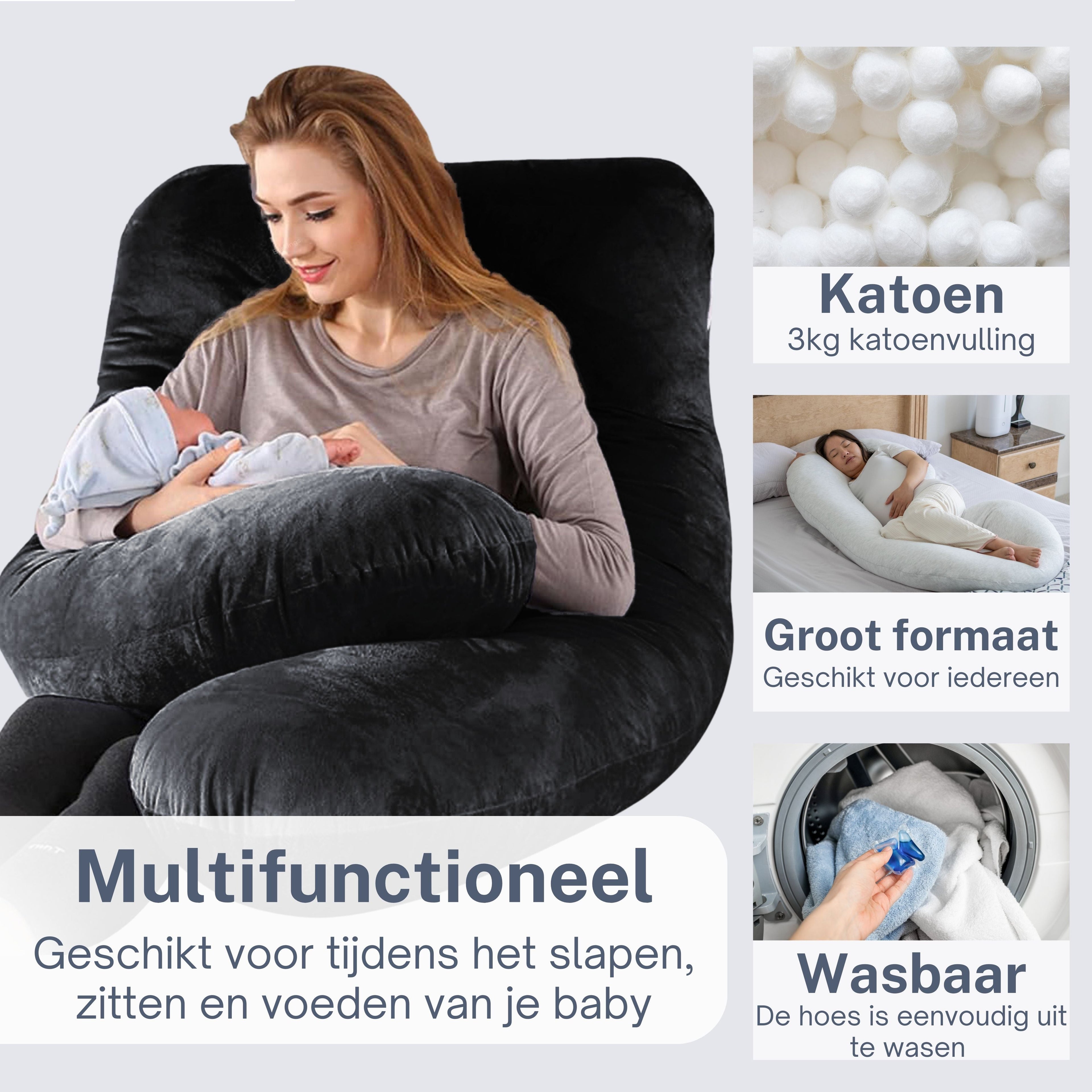 Relax kussen 140x80cm