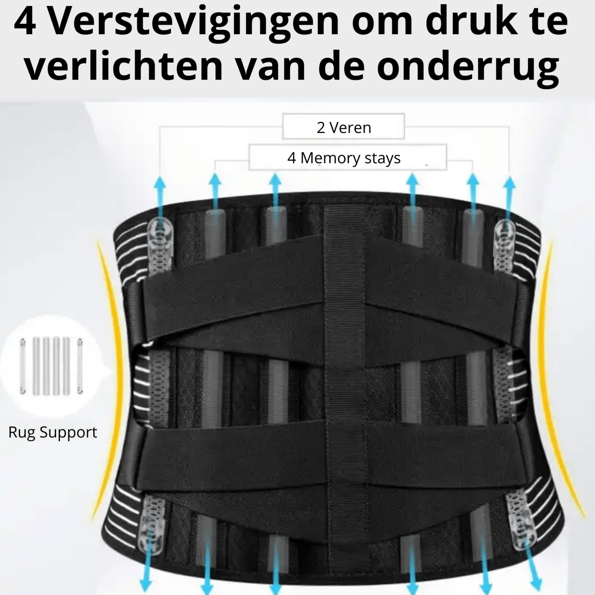 Rug Brace met Extra Ondersteuning - Op Maat
