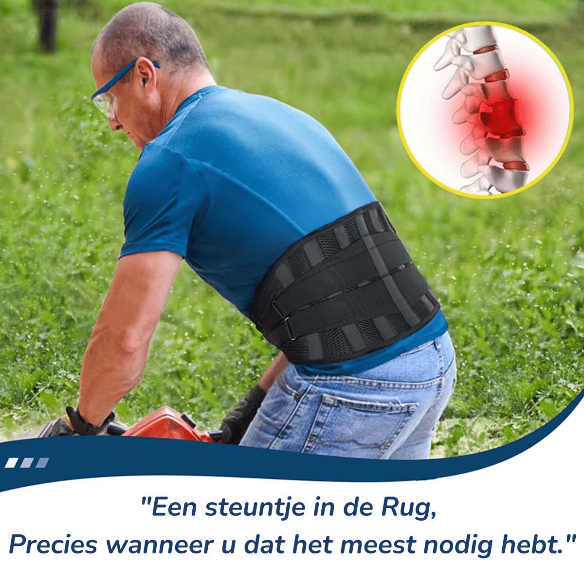 Rug Brace met Extra Ondersteuning - Op Maat